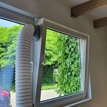 Abluftsystem DF4 Doppelfenster Größe 4 = 106-124 cm Fensterhöhe
