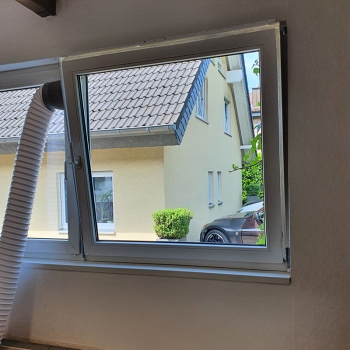 Abluftsystem DF1  Doppelfenster Größe 1 = 44-61 cm Fensterhöhe